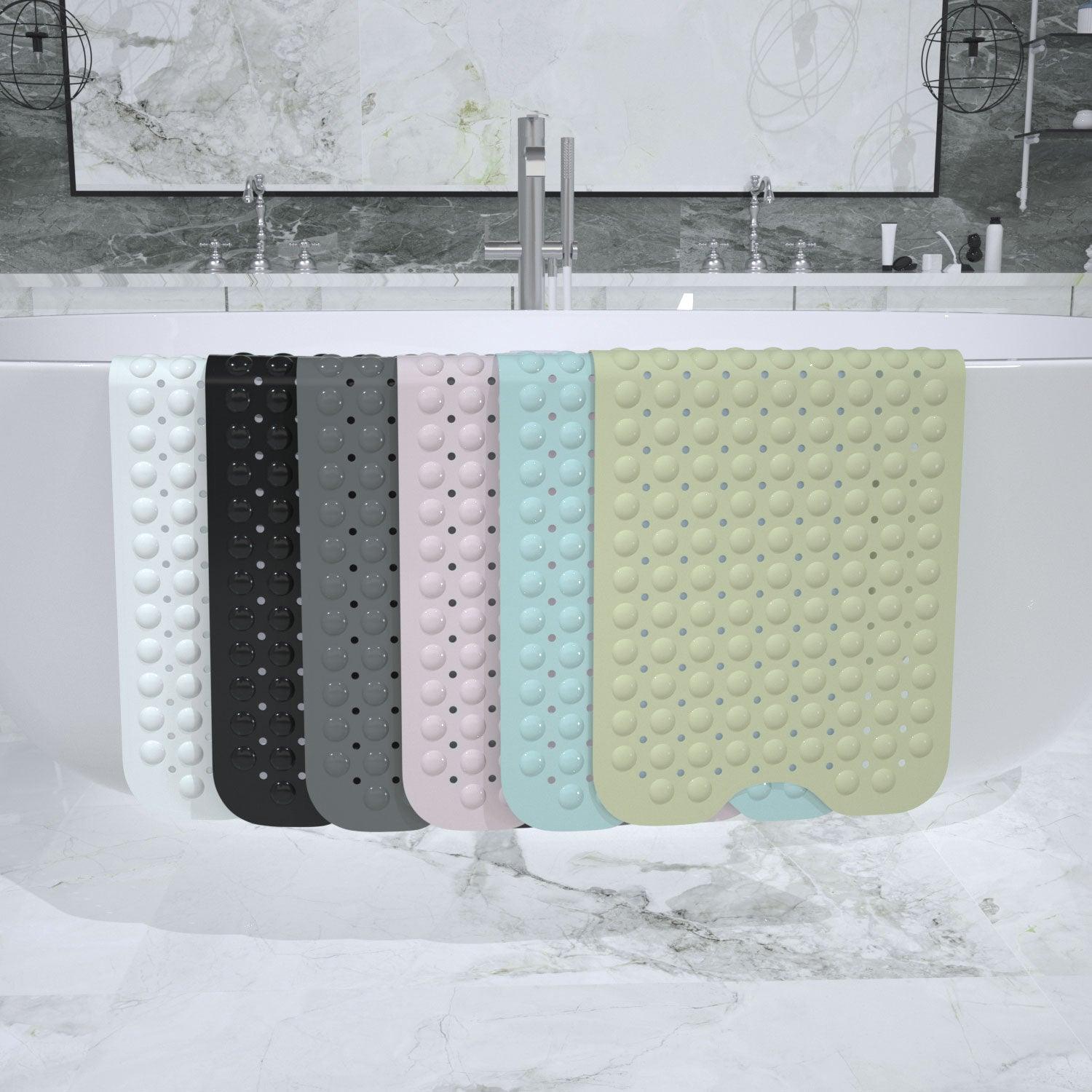 Yimobra Original Bath Tub Shower Mat Extra Long 16 x 40 Inch, Non-Slip with  Drain Holes, Suction Cups, Phthalate Free, Latex Free, BPA Free and
