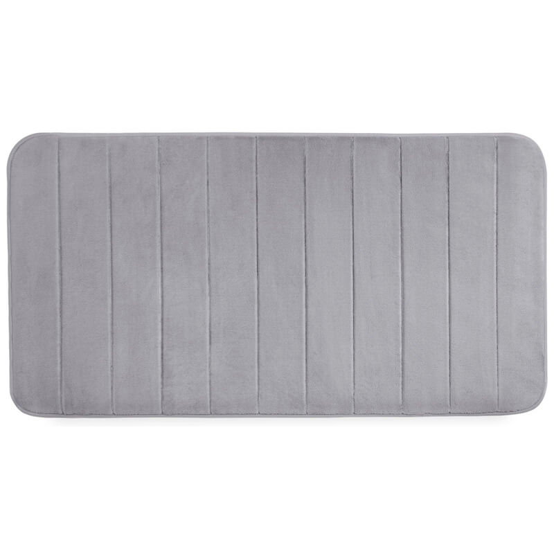 Yimobra Memory Foam Bath Mat Large size, 55.1 x 24 inches,Soft and Comfortable, Super Water Absorption, Non-Slip, Thick, Machine