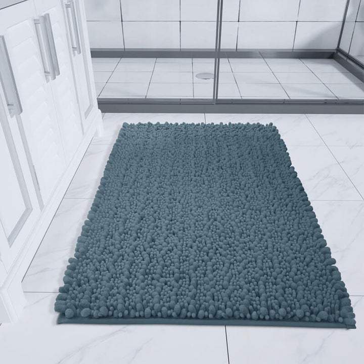 Dropship Luxury Chenille Bathroom Rug Mat; Extra Soft Thick