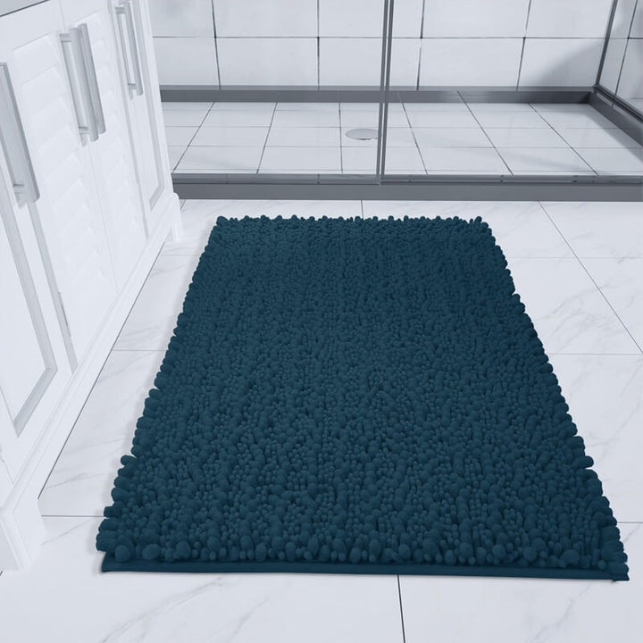 Dropship Non Slip Chenille Bath Mat For Bathroom Rugs 50 X 80
