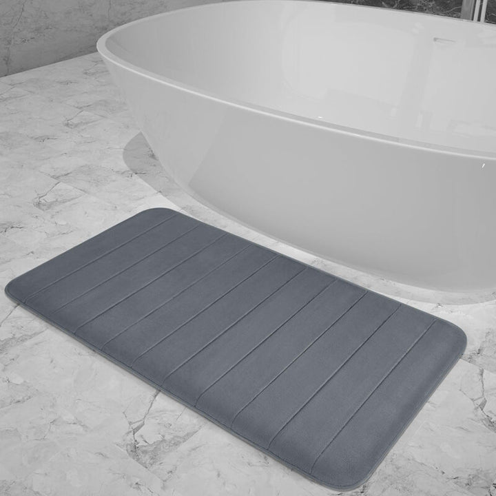Yeahmart Memory Foam Bath Mat Large Size 40X60cm Soft Comfortable