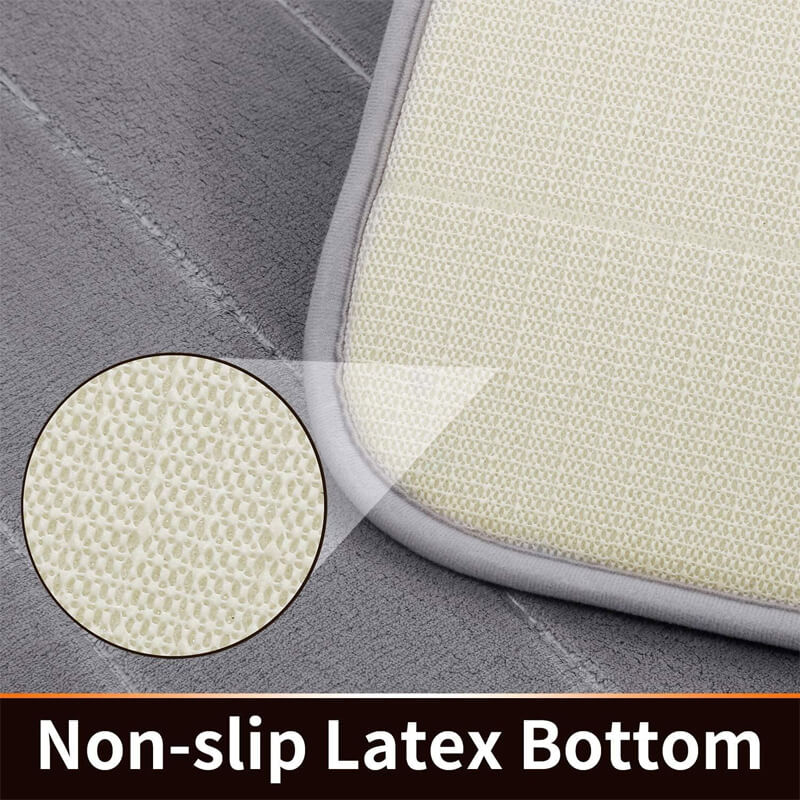 Memory Foam Bathroom Mat Set