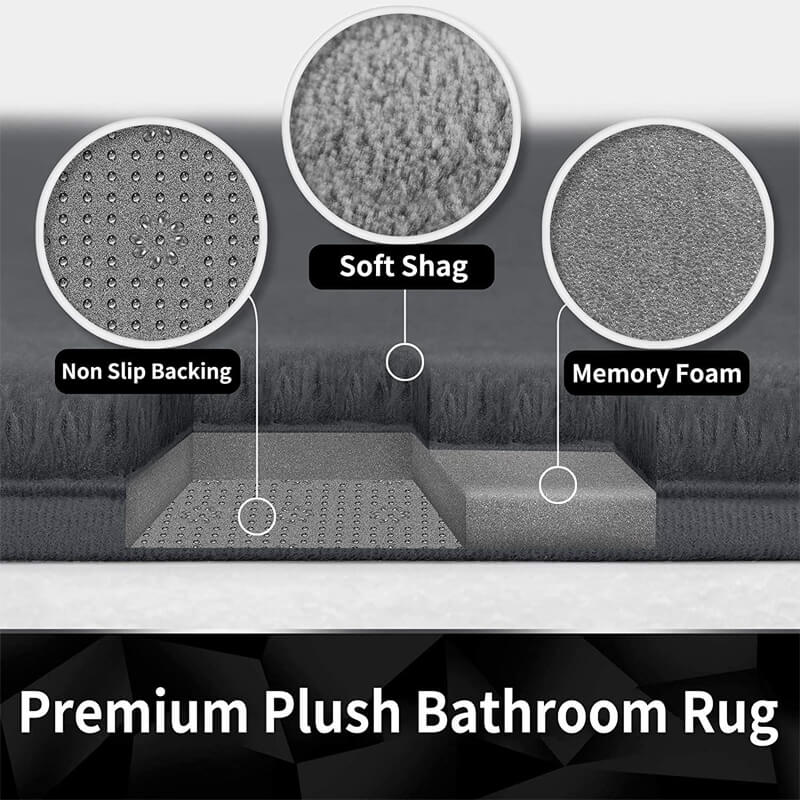 Memory Foam Bathroom Mats