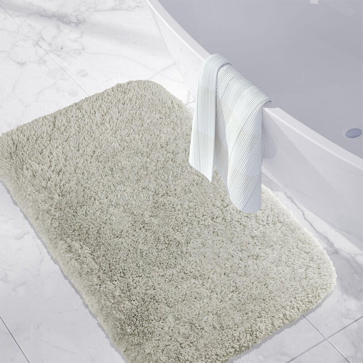 YIHOUSE Memory Foam Cobblestone Rugs Super Water Absorbent Bath Mats for  Bathroom Machine Washable Bath Rugs(20x32,Dark Gray)
