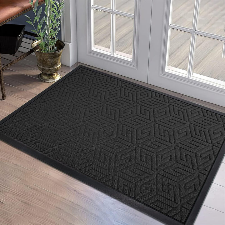 Heavy Duty Door Mat Non Slip Welcome Mat Durable Doormat Floor Mat Outdoor  Indoor Entrance Mat